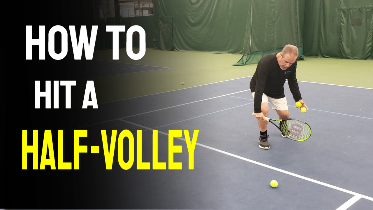 How to Hit a Half Volley - Jorge Capestany Tennis